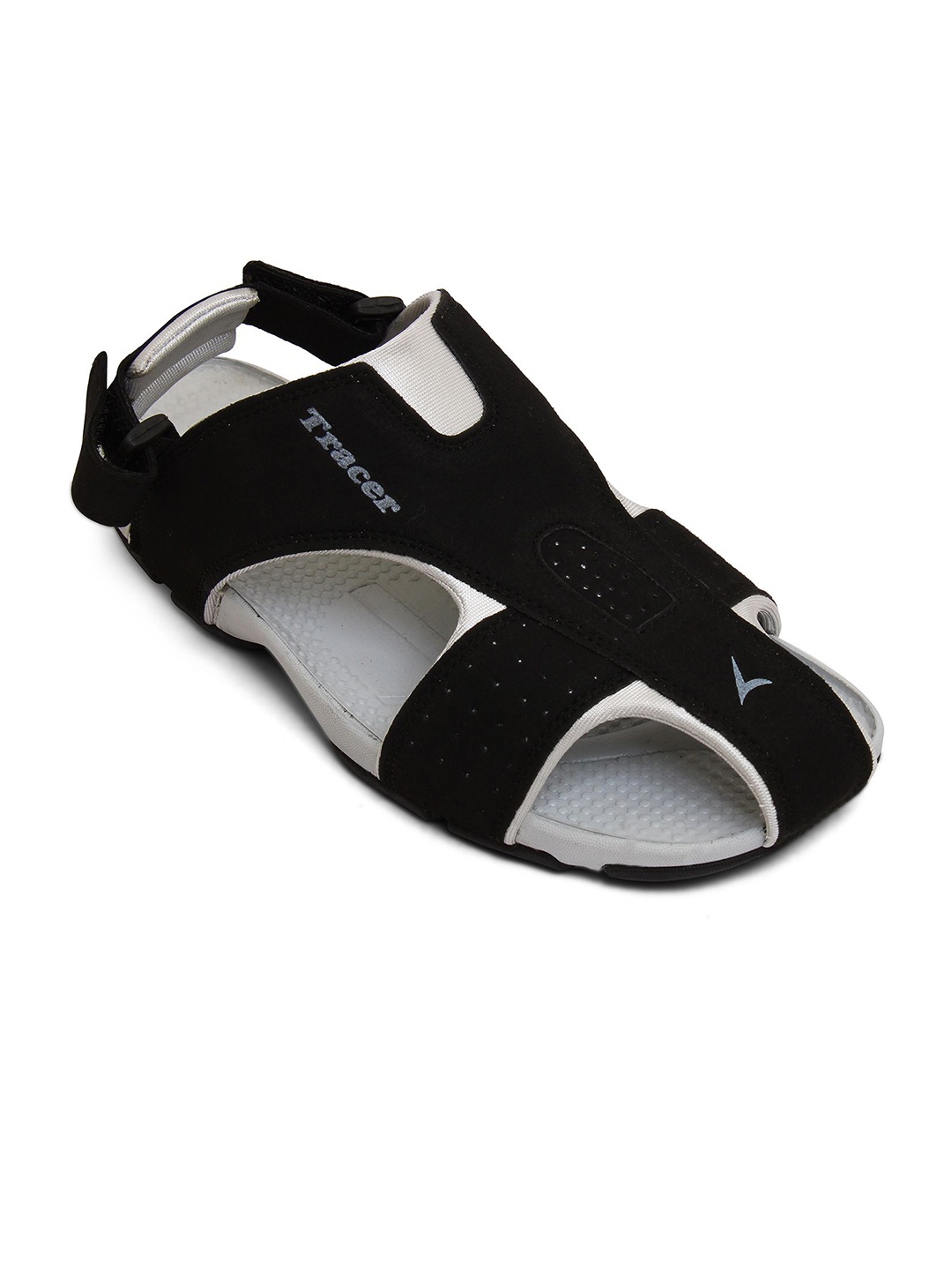 

TRACER Men Velcro Sports Sandals, Black