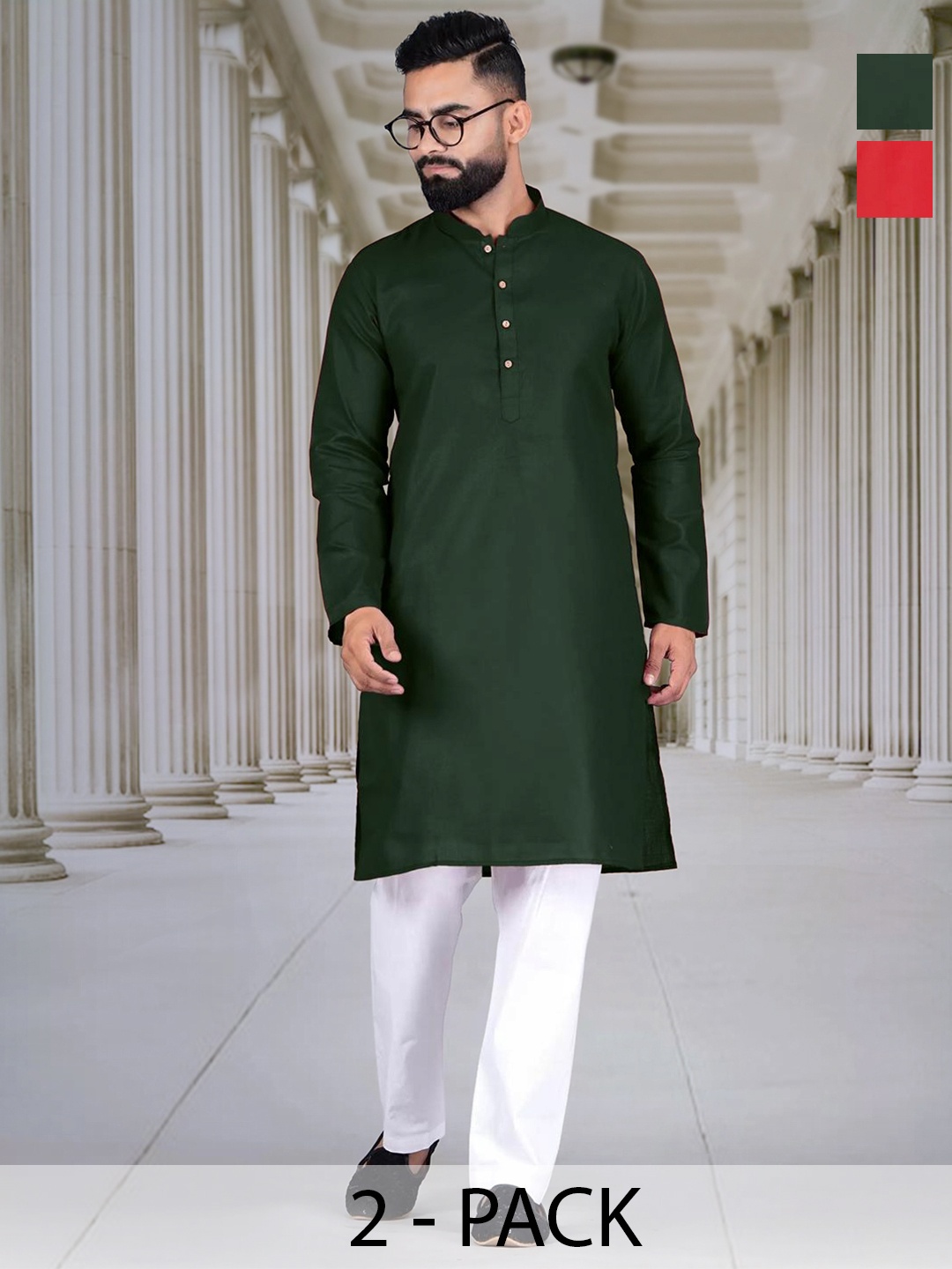 

Moda Rapido Men Kurta, Multi