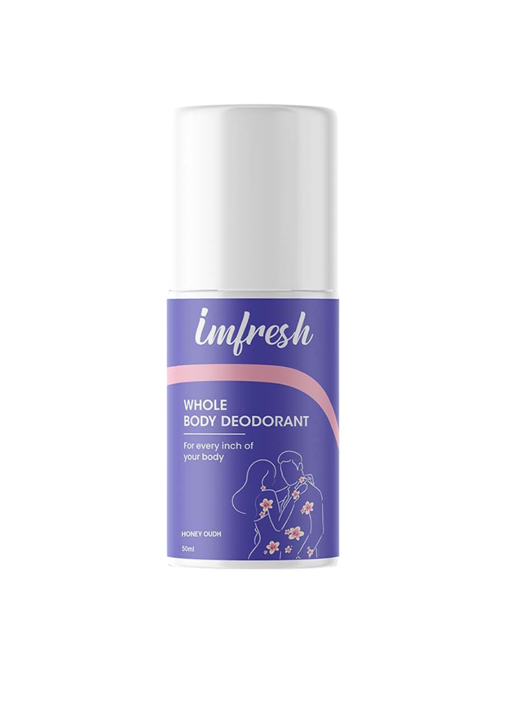 

imfresh Body Deodorant Roll on - 50 ml - Honey Oudh, Purple