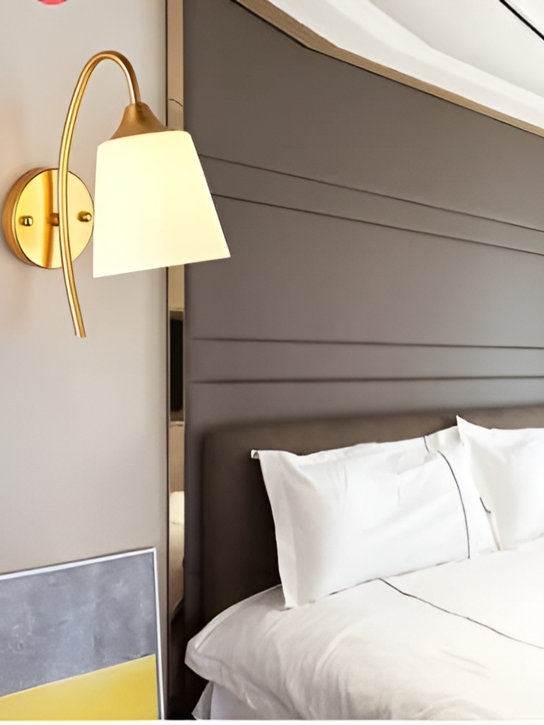 

KINIS Gold-Toned Frustum Shaped Wall Lamp