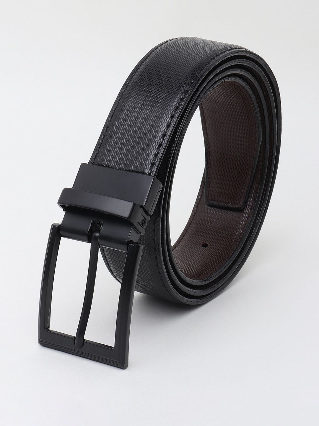 

Killer Men Textured Reversible Belt, Black