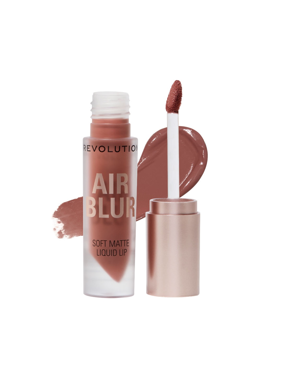 

Makeup Revolution London Air Blur Soft Matte Long Lasting Liquid Lipstick 3.5 ml - Whisper, Nude