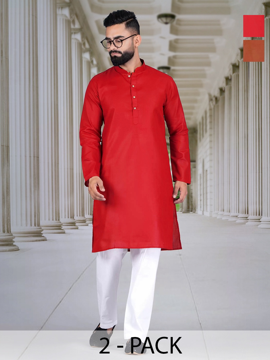 

Moda Rapido Men Kurta, Multi