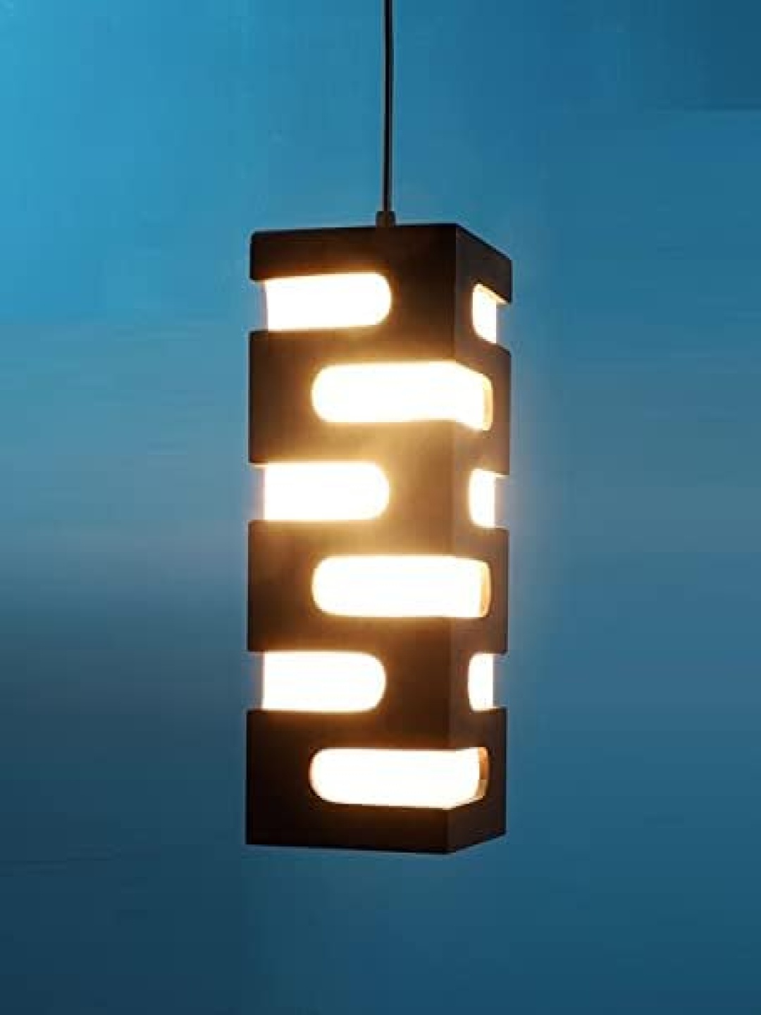 

GAUVIK Black Ceiling Lamp