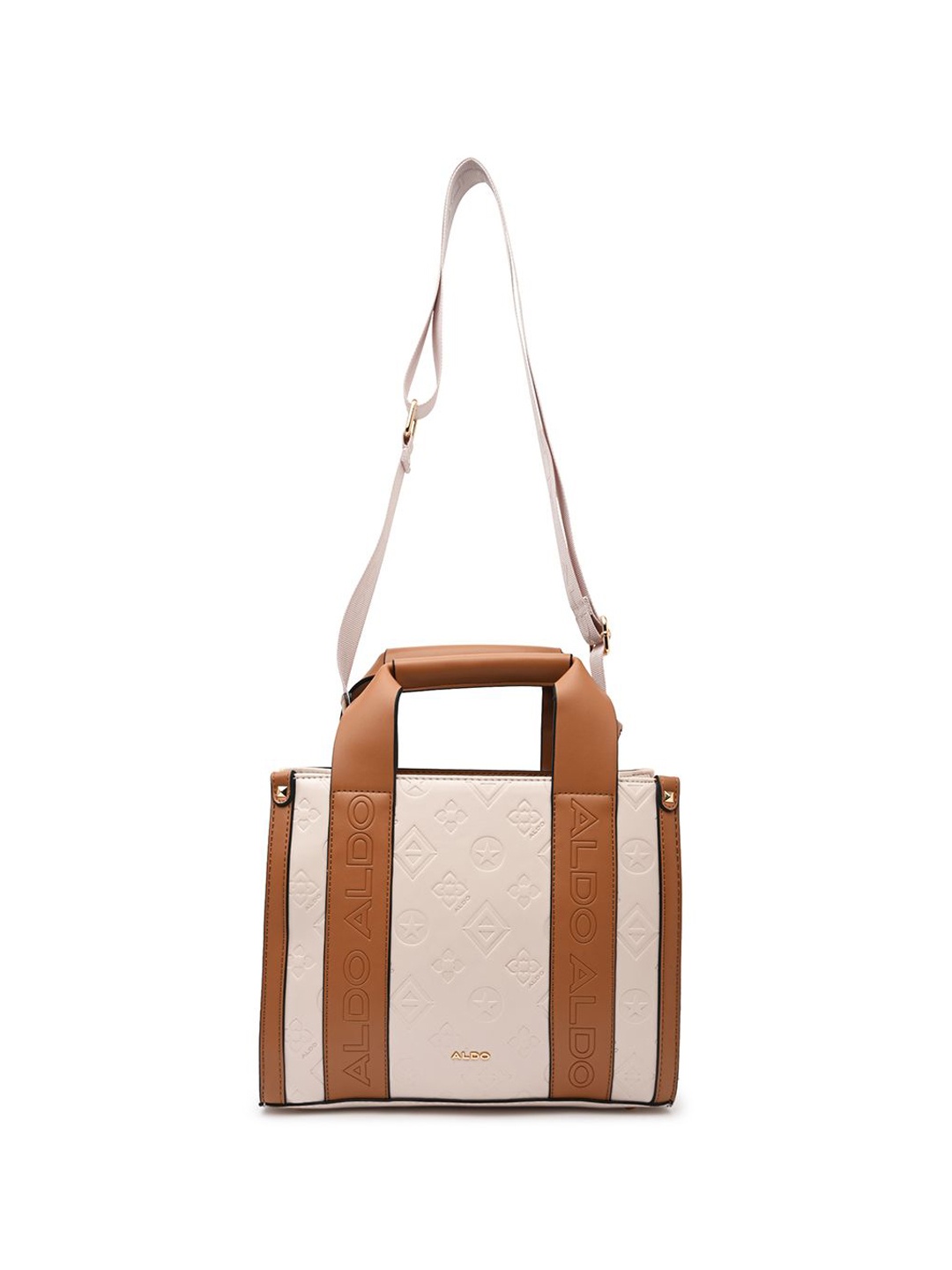 

ALDO Women QUINNIE Textured Handheld Bag, Beige