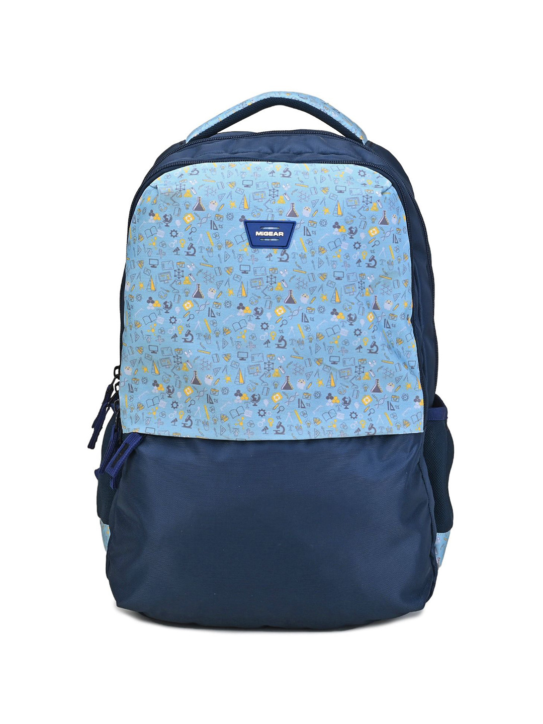 

migear Men Colourblocked Backpack, Blue