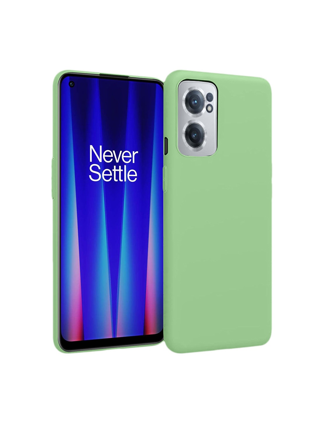 

LIRAMARK Solid Printed OnePlus Nord CE 2 Back Case Mobile Accessories, Green
