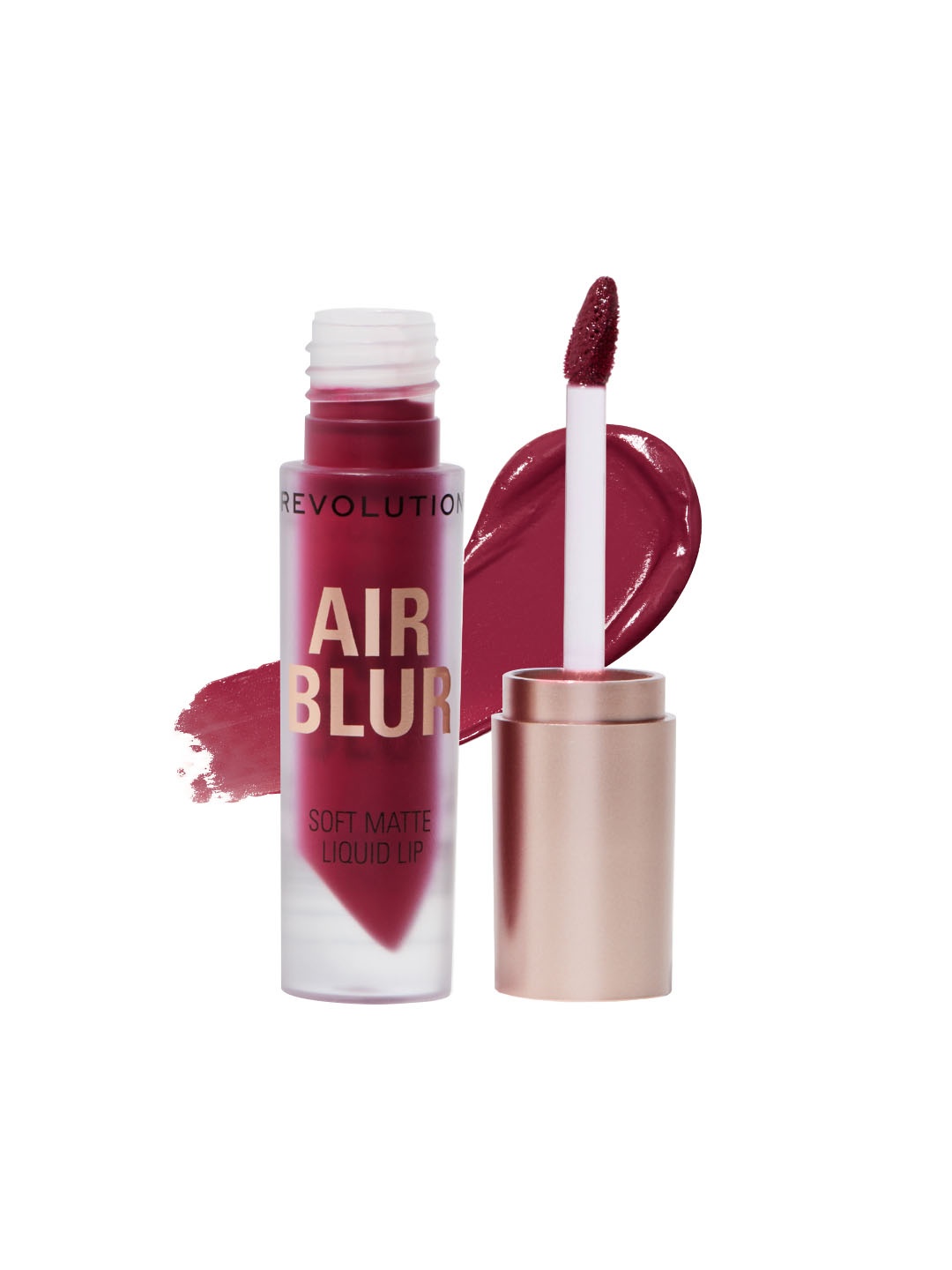 

Makeup Revolution London Air Blur Soft Matte Liquid Lipstick 3.5 ml - Rosewood, Purple