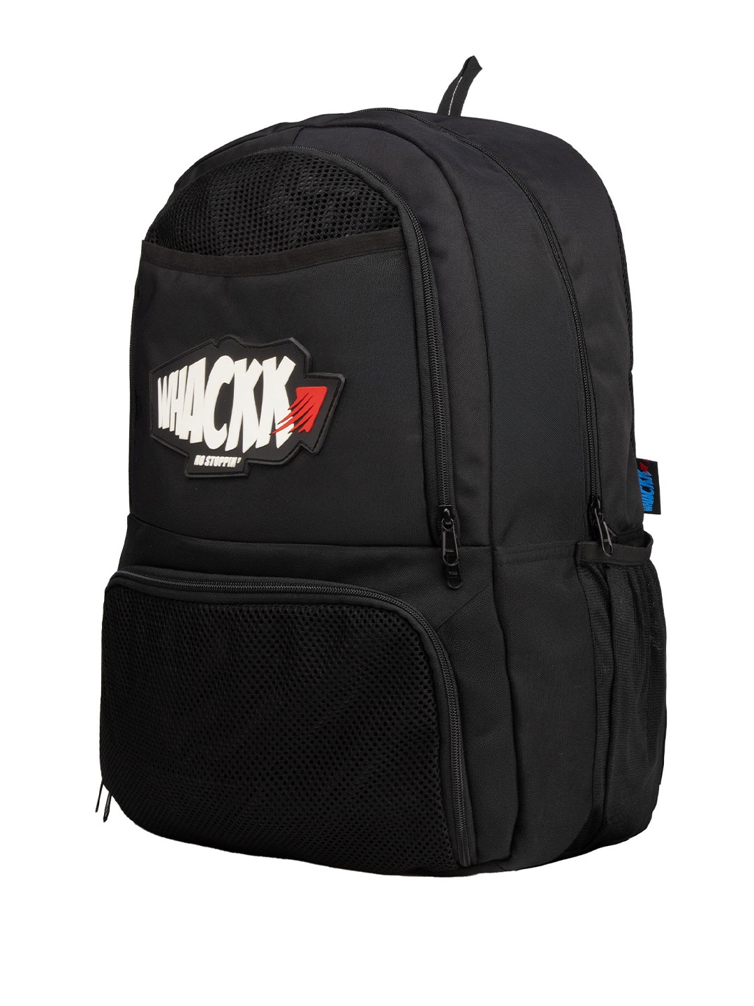 

Whackk Unisex Ergonomic Backpack with Shoe Pocket, Black