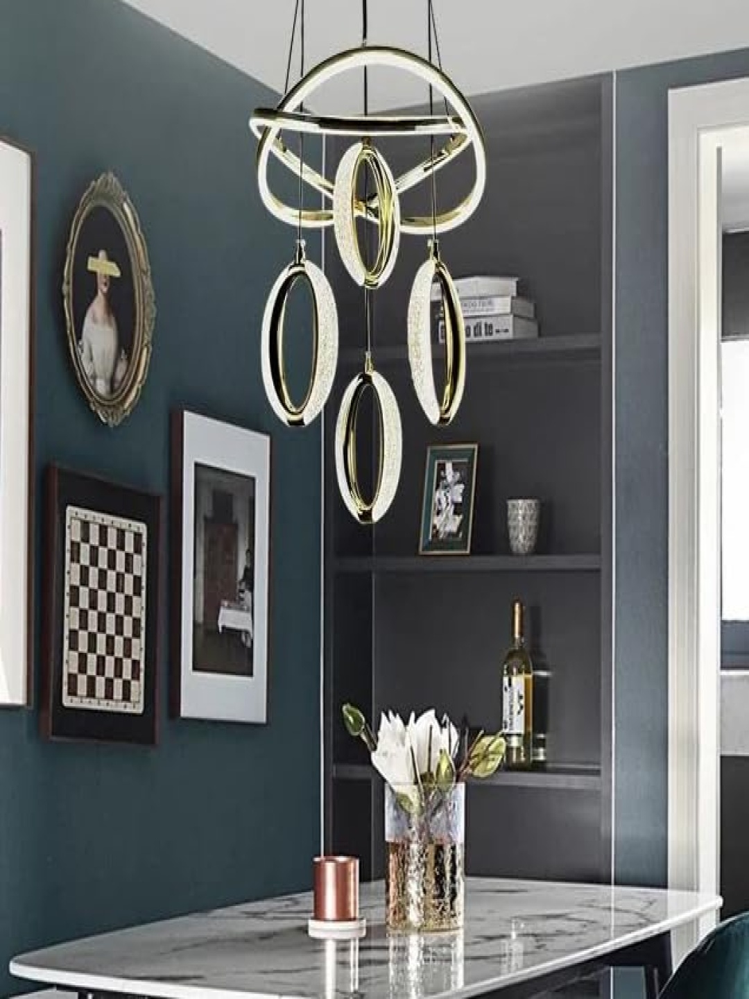 

GAUVIK Gold-Toned Ceiling Lamp