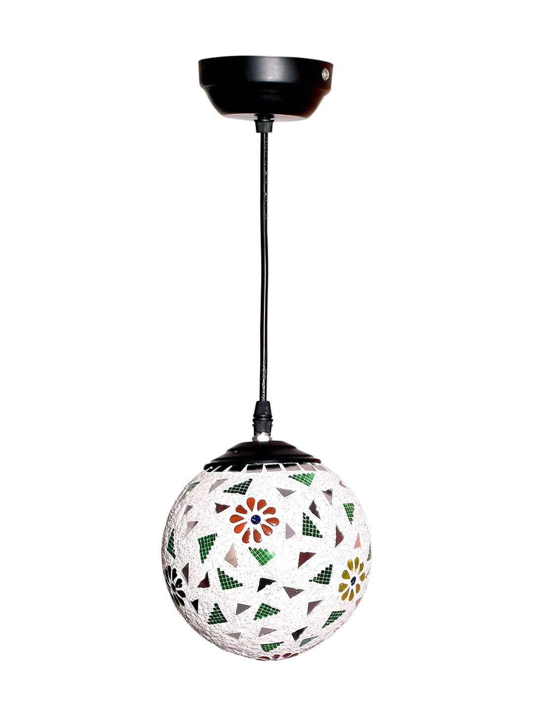 

GAUVIK Brown & White Printed Ceiling Lamp