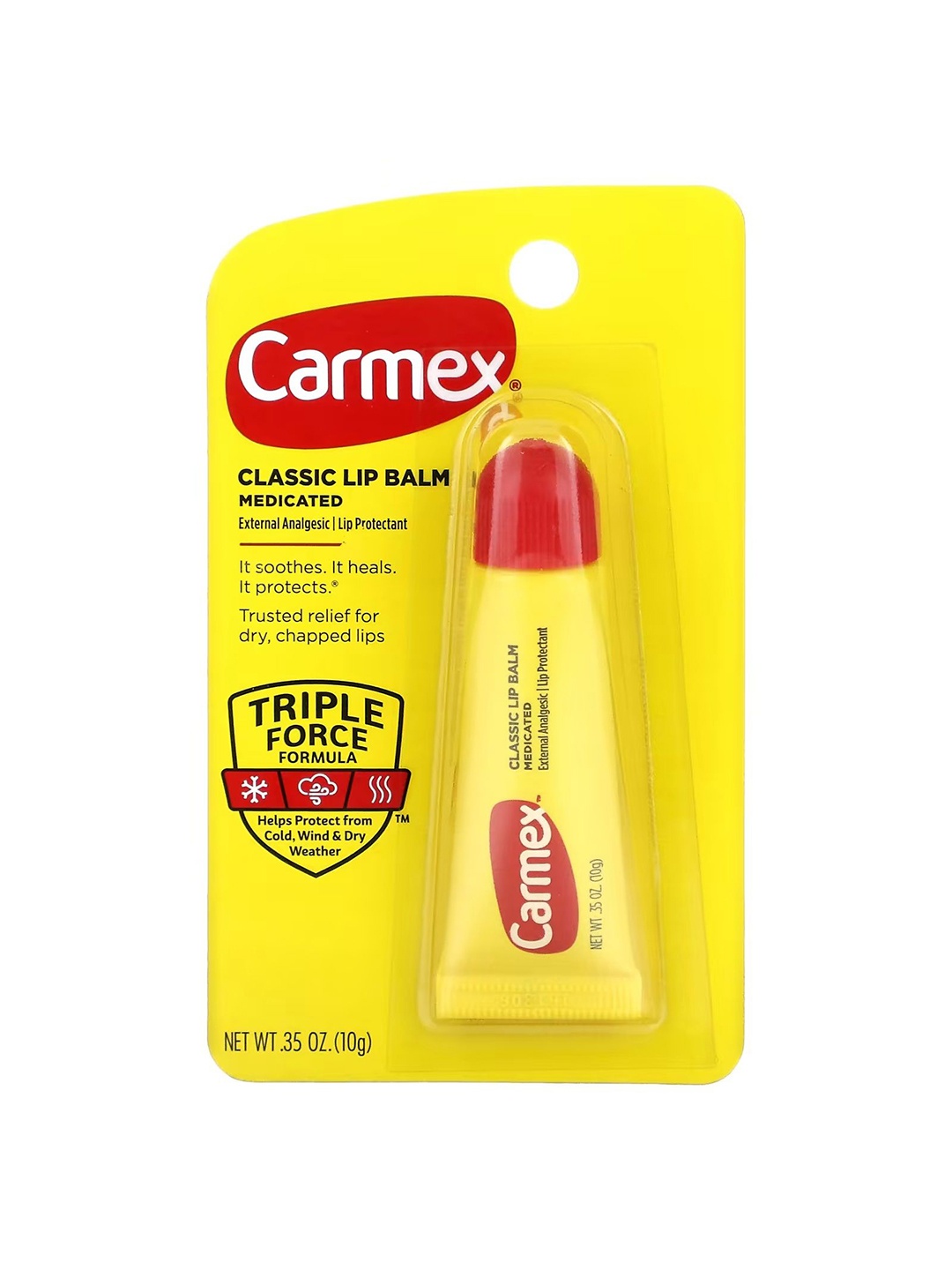 

CARMEX Medicated Classic Lip Balm For Moisturizing - 10 g, Yellow