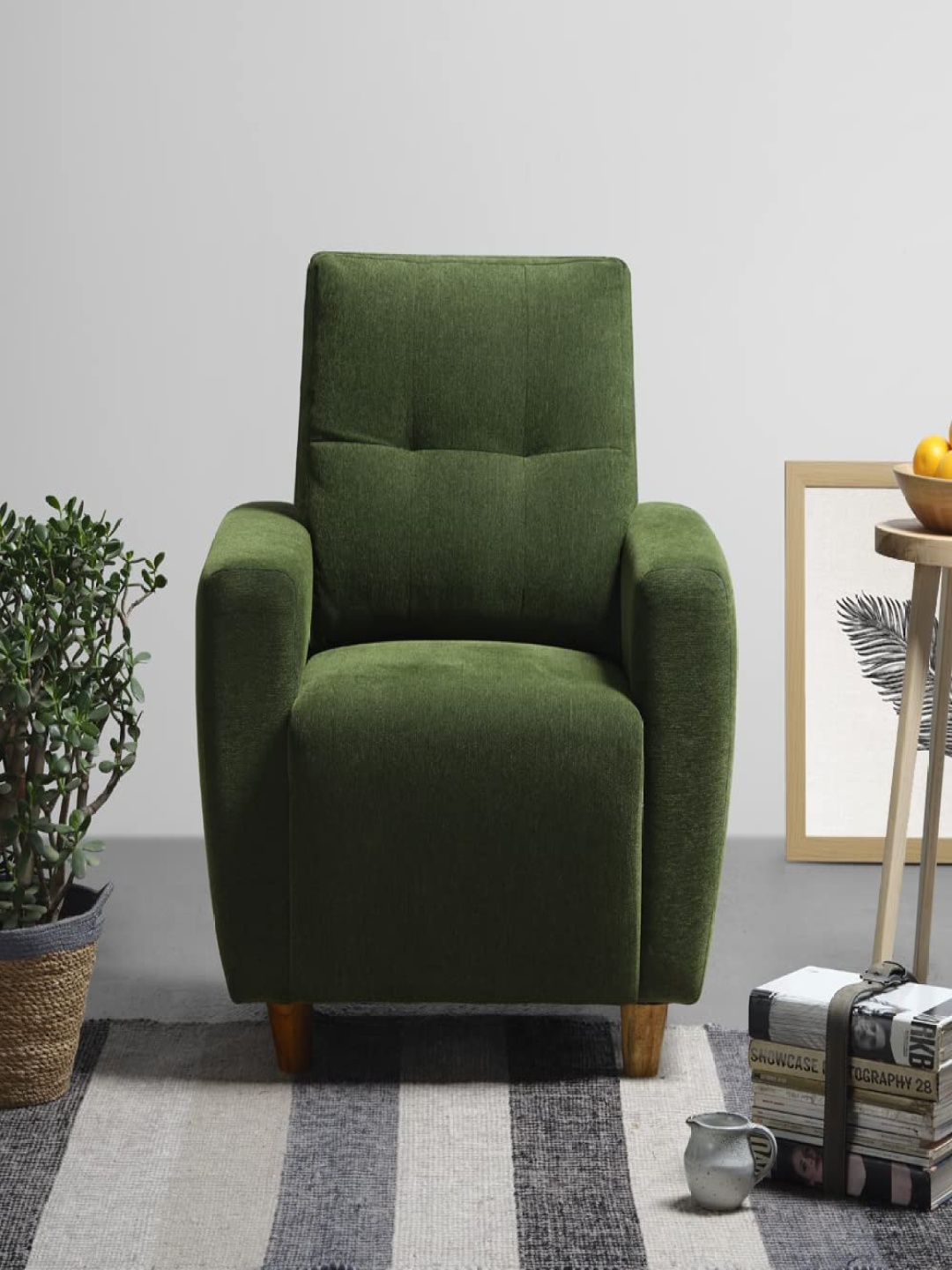 

Sleepyhead Yolo 1 Seater Sofa Fabric Avocado Green