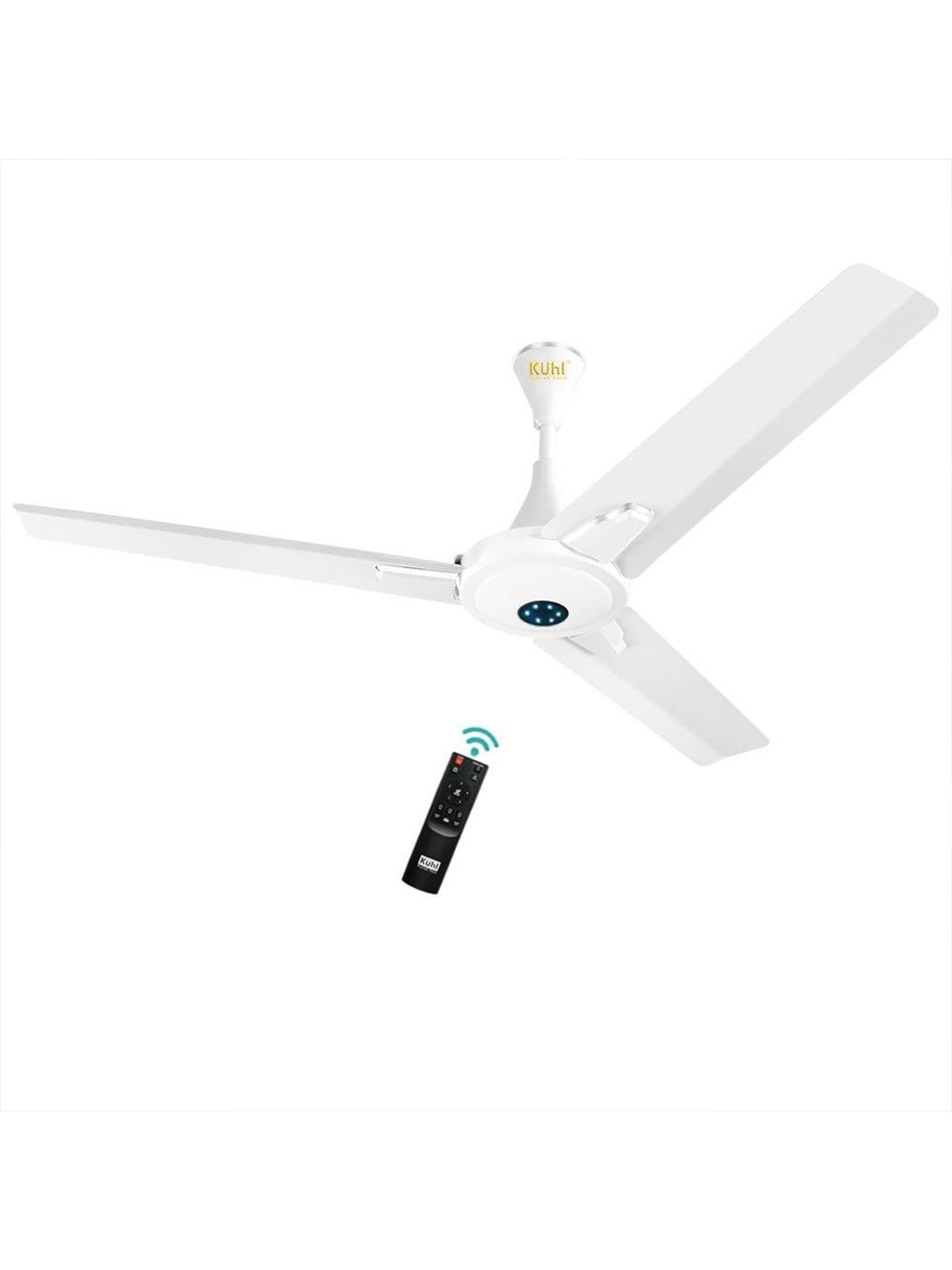 

Kuhl Black Prima A7 White 1200mm BLDC Remote Controlled Ceiling Fan