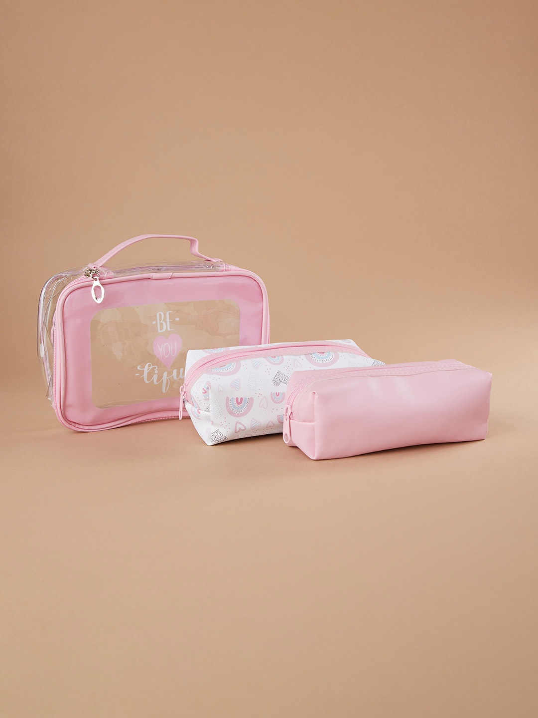 

Ginger by Lifestyle PU Structured Handheld Bag, Pink