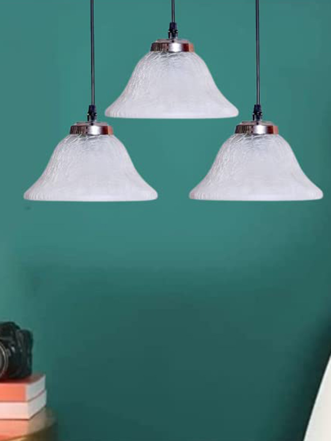 

GAUVIK Transparent Glass Ceiling Lamp
