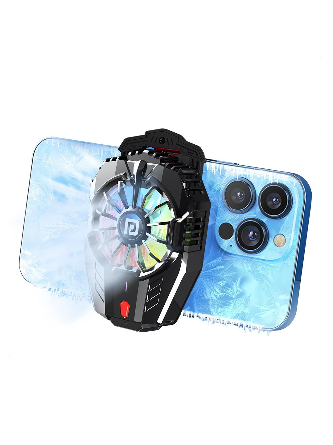 

Portronics Black Coolpluse Instant Mobile Cooler With Radiator Cooling Technology