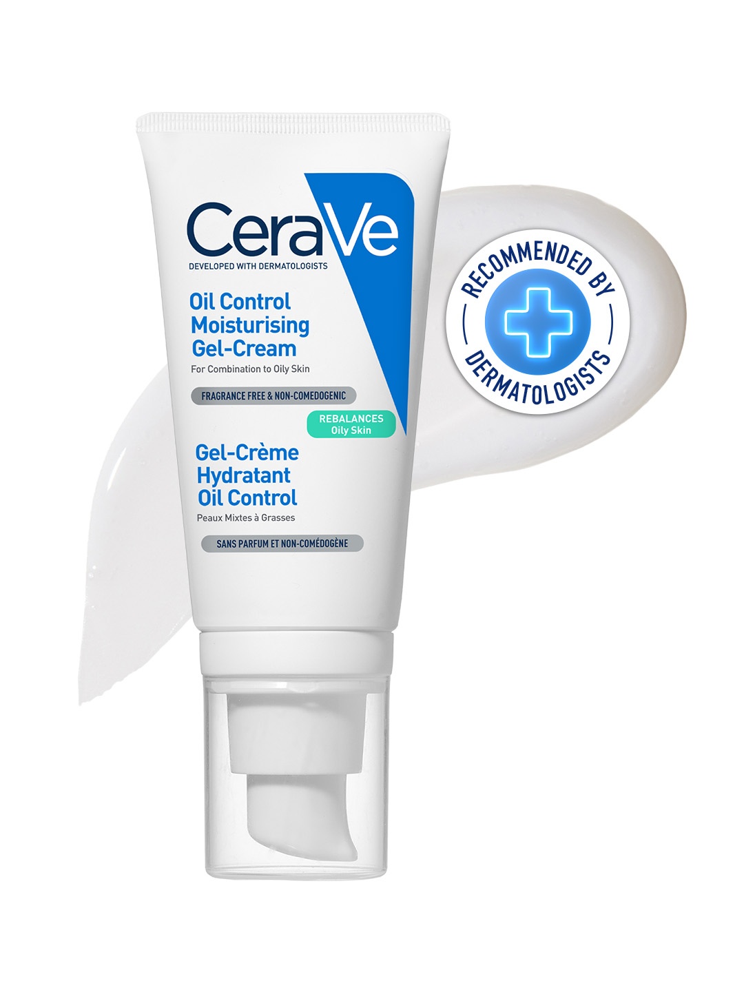

CeraVe Oil Control Gel-Cream lightweight Moisturizer - 52 ml, White