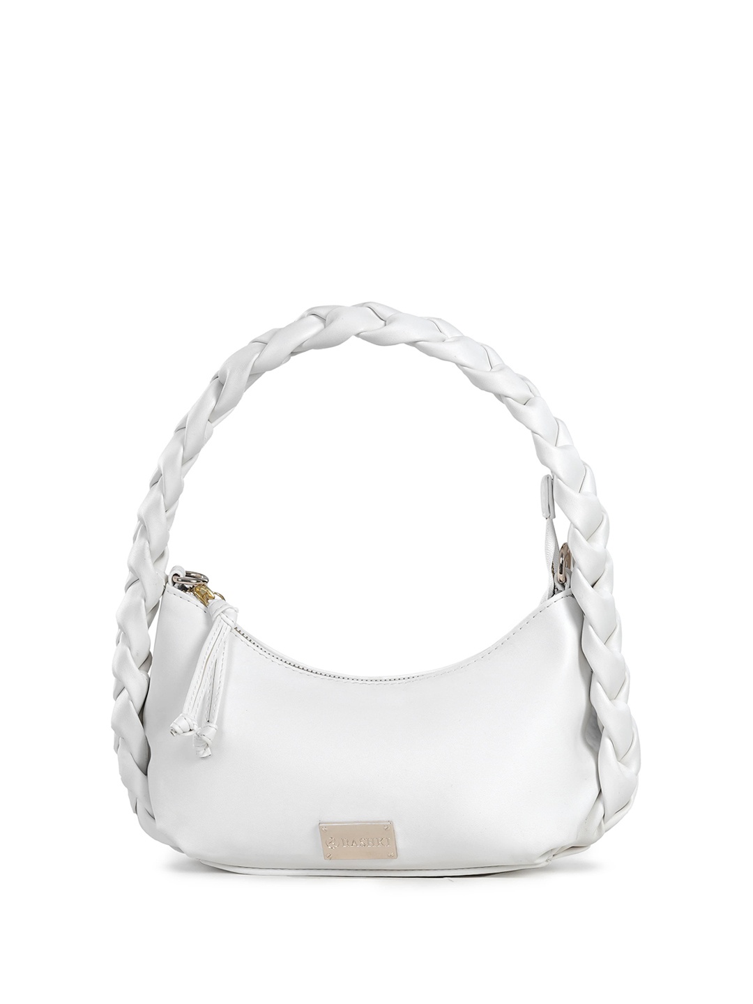 

RASHKI Women LARA Solid Handheld Bag, White