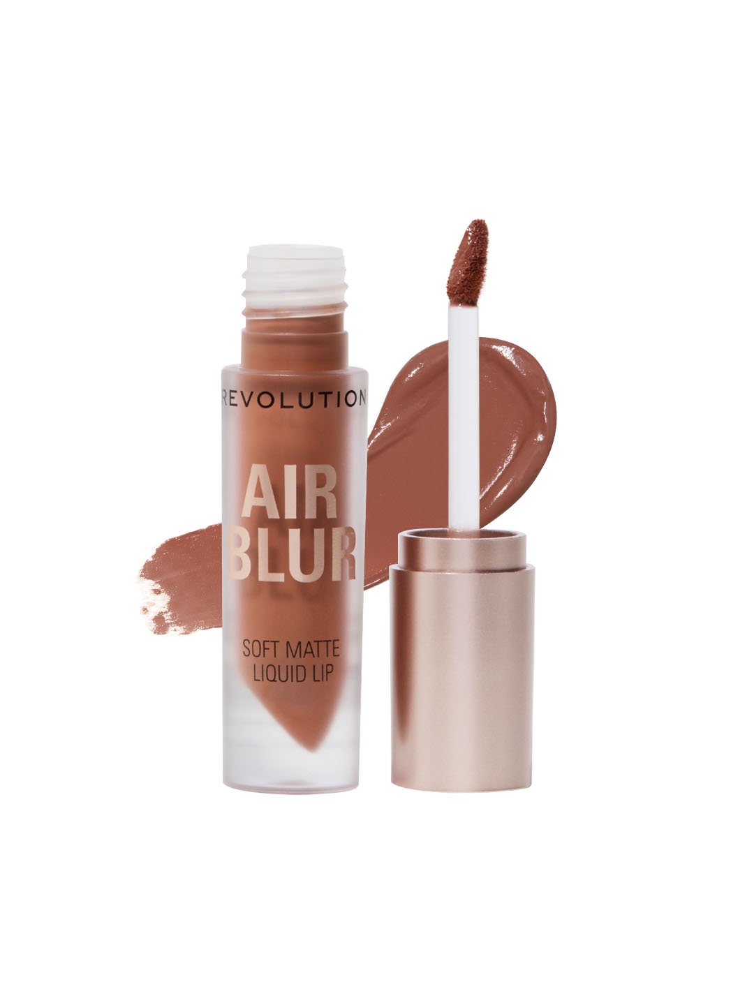 

Makeup Revolution London Air Blur Soft Matte Long Lasting Liquid Lipstick 3.5 ml - Fawn, Brown