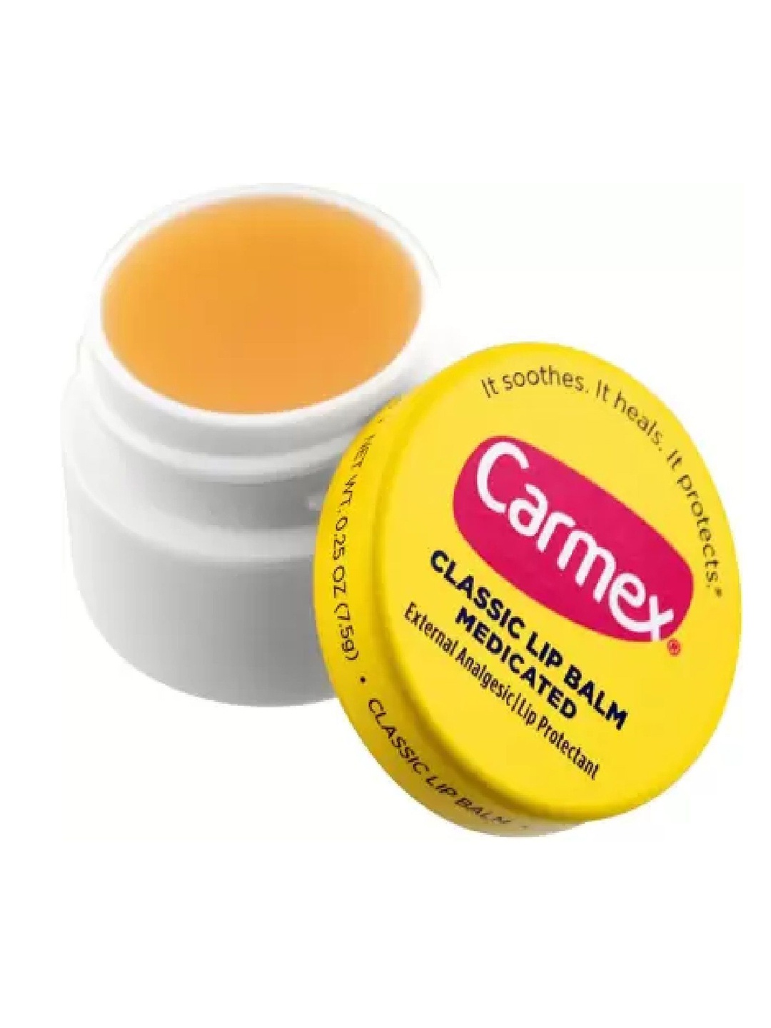 

CARMEX Medicated Classic Lip Balm - 7.5g, Yellow