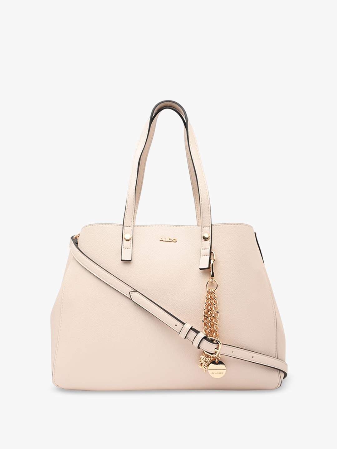 

ALDO Women BILGG Textured Shoulder Bag, Cream