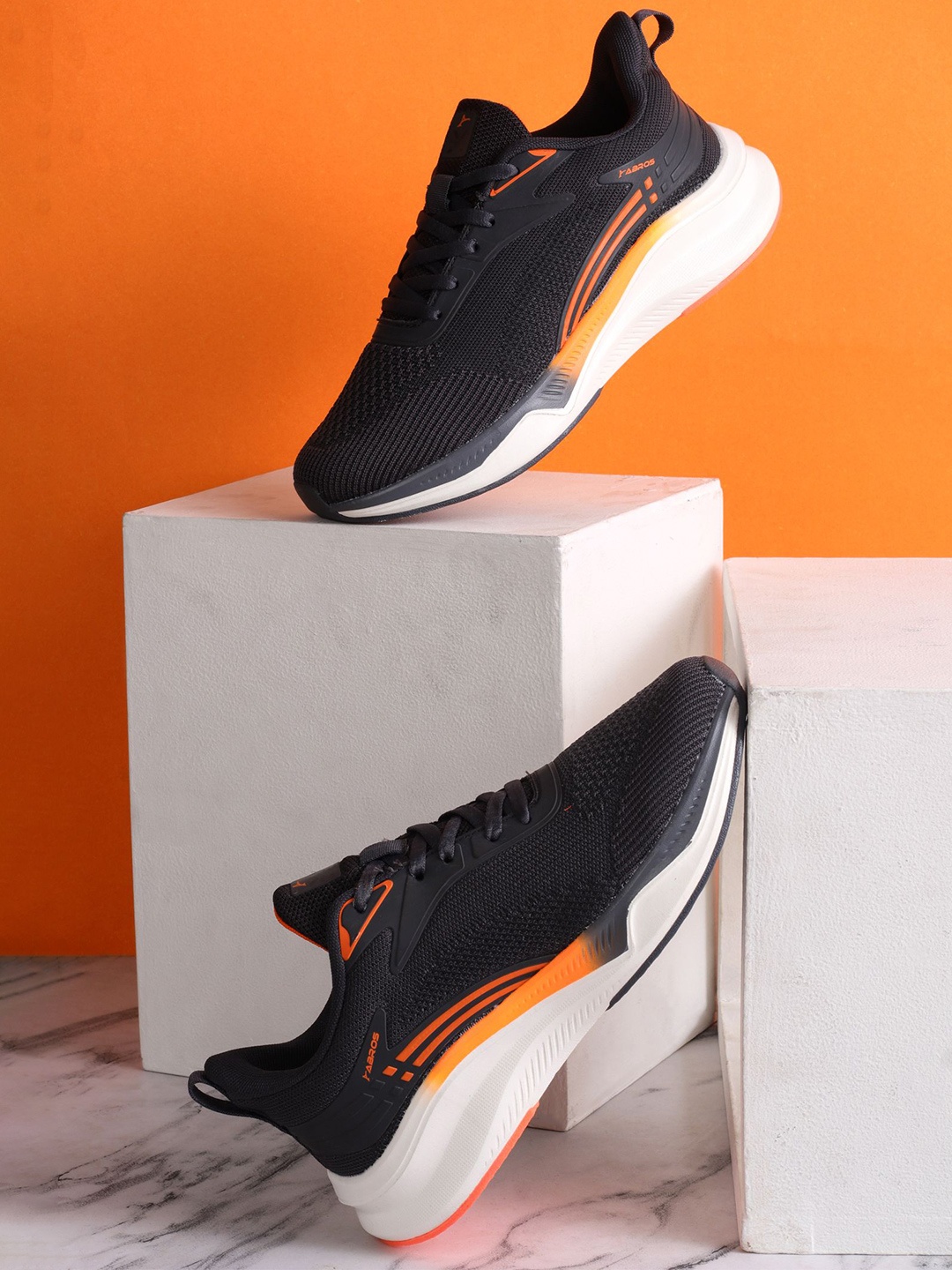 

ABROS Vance Men Air Running Shoes, Black