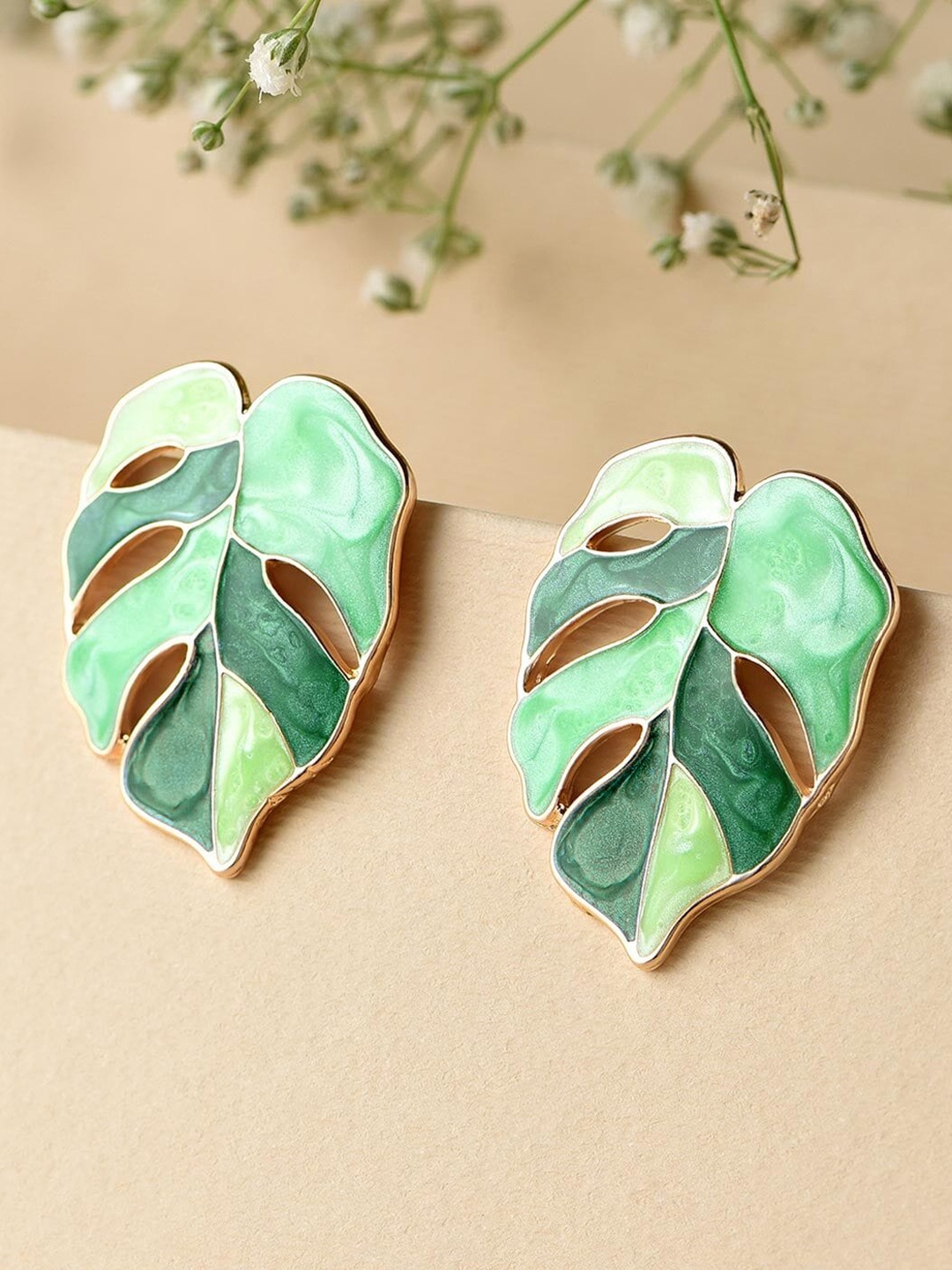

BEYTER Classic Drop Earrings, Green