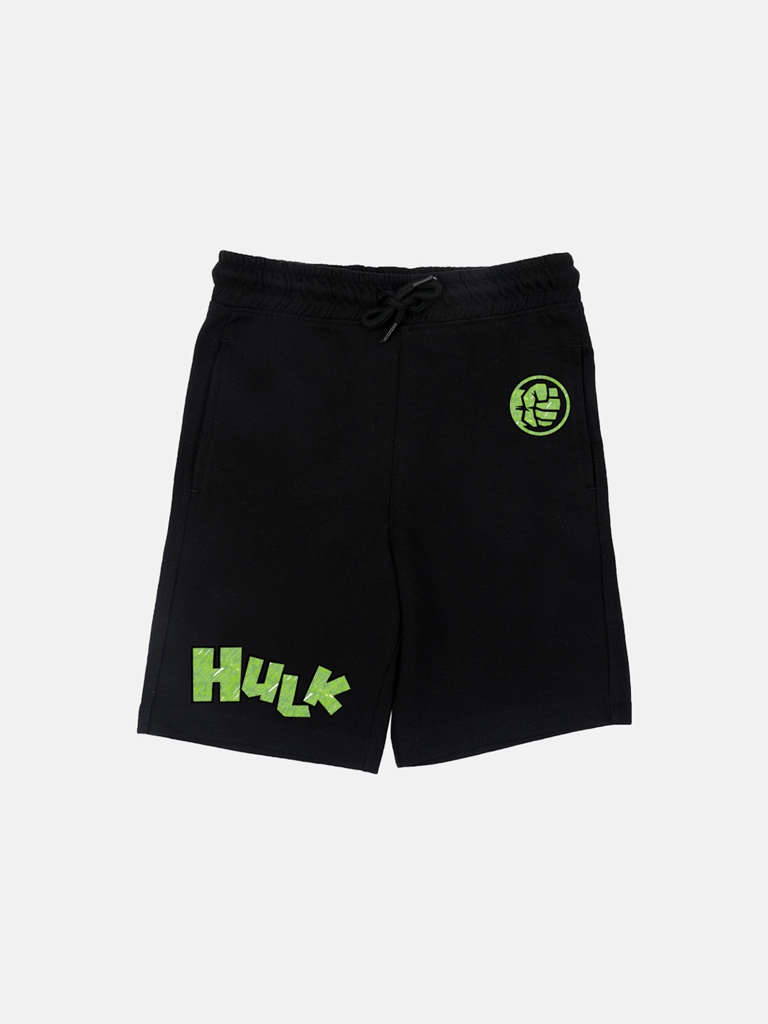 

YK Marvel Boys Printed Avengers Outdoor Shorts, Black