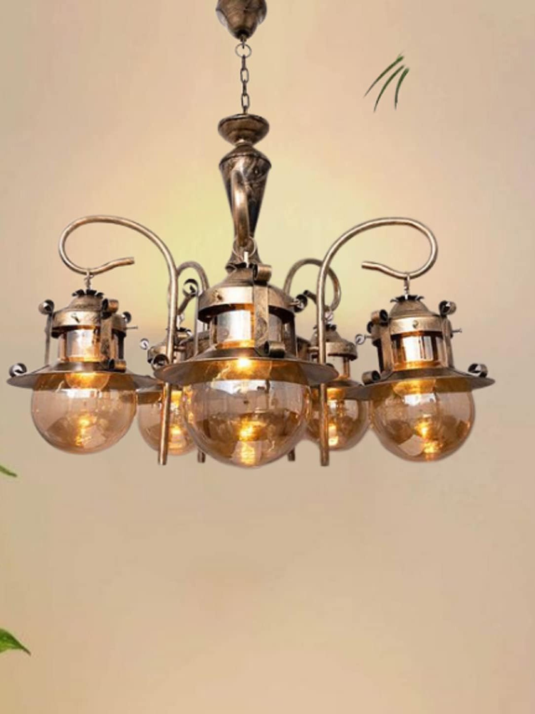 

GAUVIK Gold-Toned Ceiling Lamp