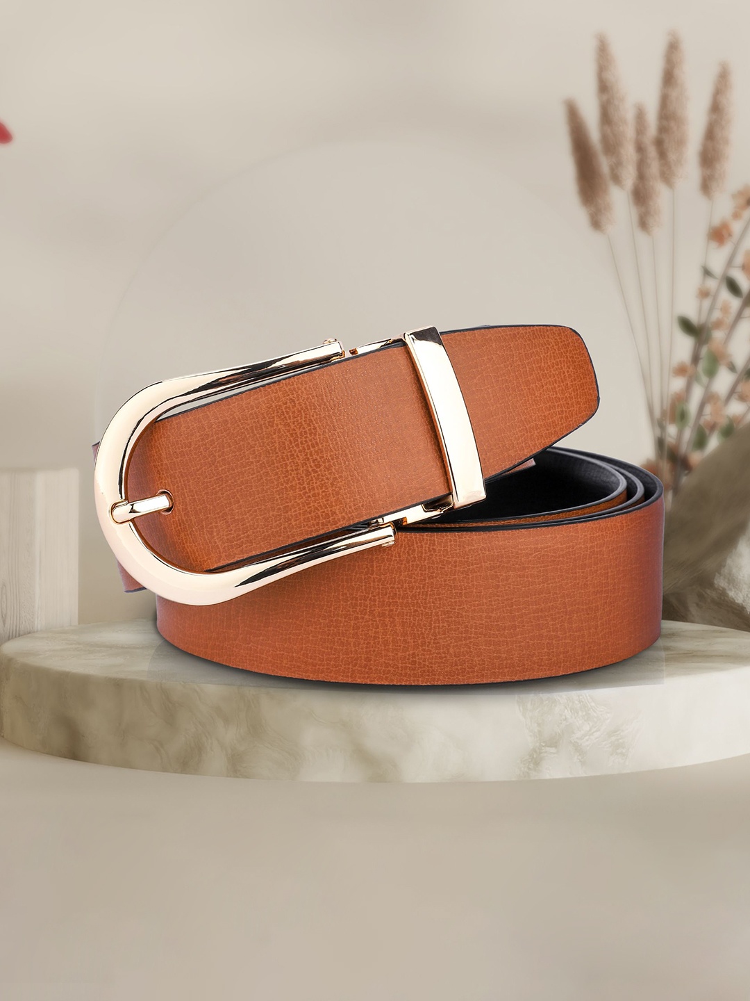 

Killer Men Textured Reversible Formal Belt, Tan