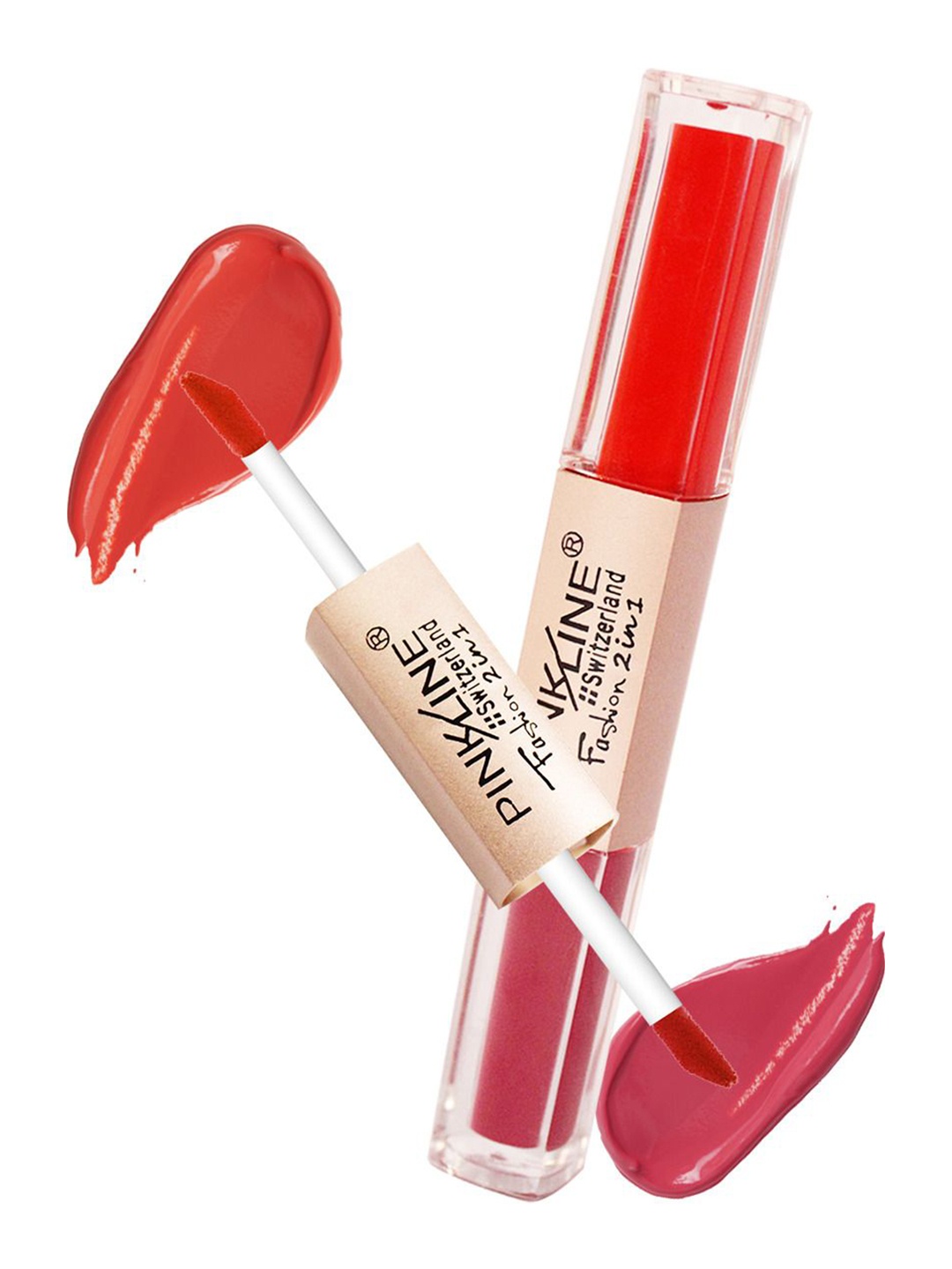 

PINK LINE Switzerland Hydrating & Moisturizing Liquid Lipstick - 6 ml - New Red - 14