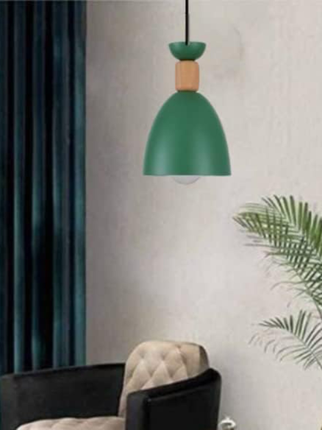 

GAUVIK Green Aluminium Ceiling Lamp