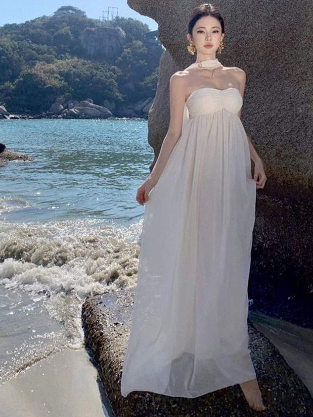 

LULU & SKY Dress, Beige