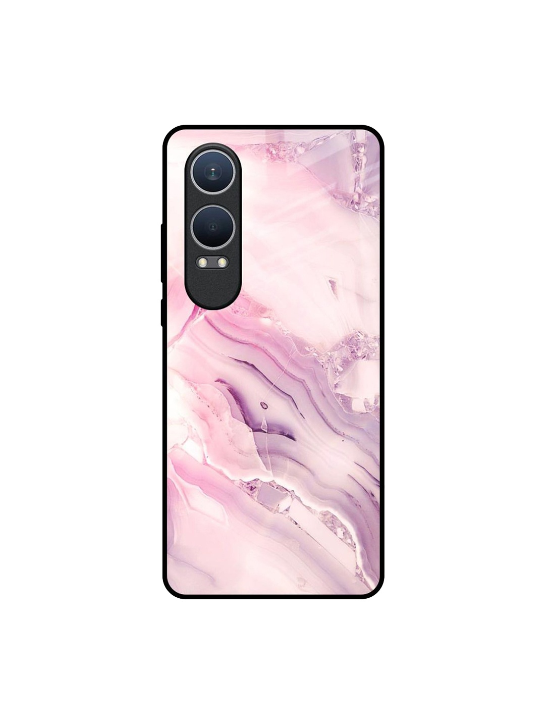 

QRIOH Diamond Pink Gradient OnePlus Nord CE4 Lite 5G Impact Resistant Back Case