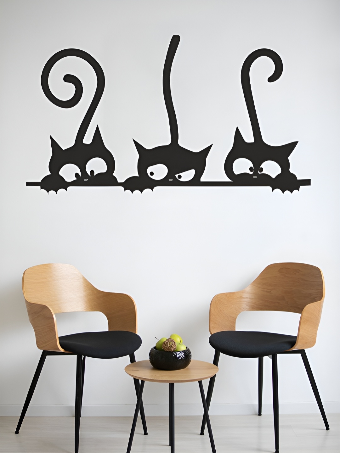 

Myntra Elegant Homes Black Animal Printed Wall Sticker