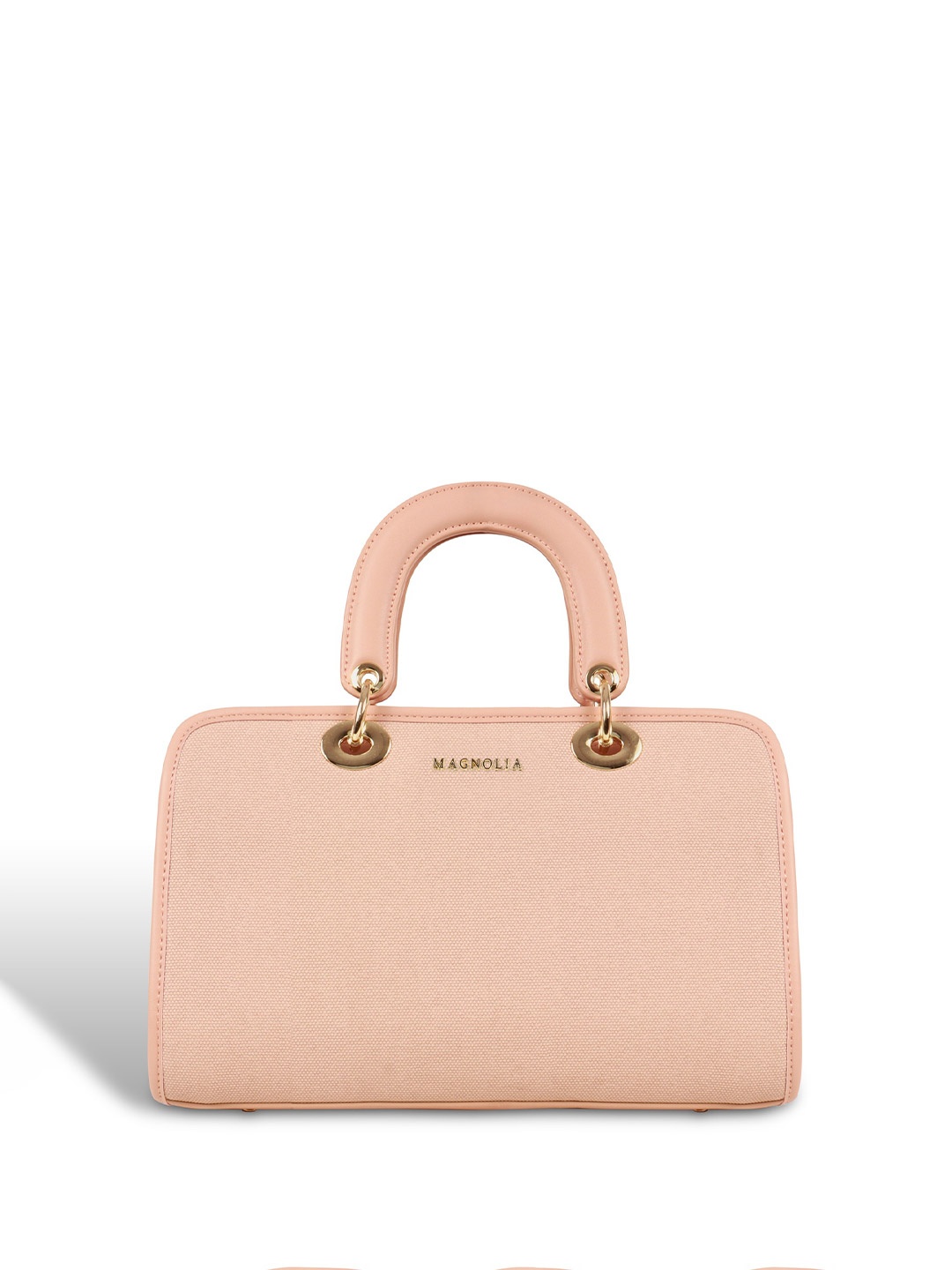 

MAGNOLIA PU Structured Handheld Bag, Pink