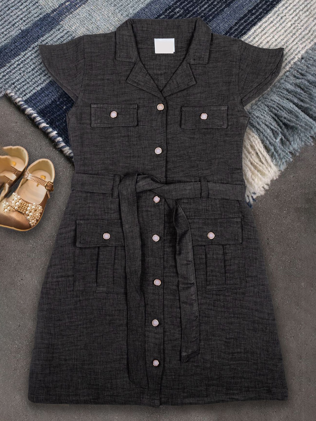 

we11 A-Line Dress, Grey