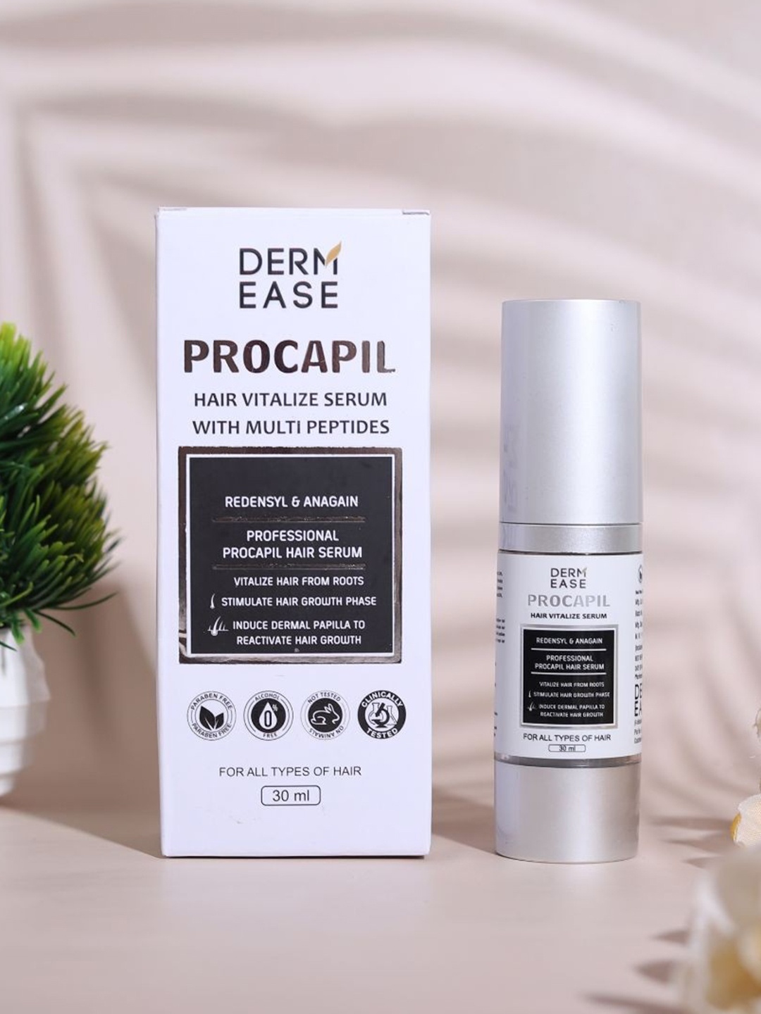

DERMEASE Procapil Hair Vitalize Serum - 30 ml, White