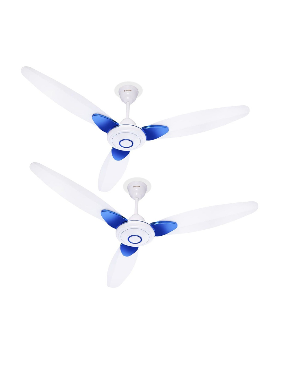 

Candes Florence 2 Pieces White & Blue 1200 mm High Speed Ceiling Fan