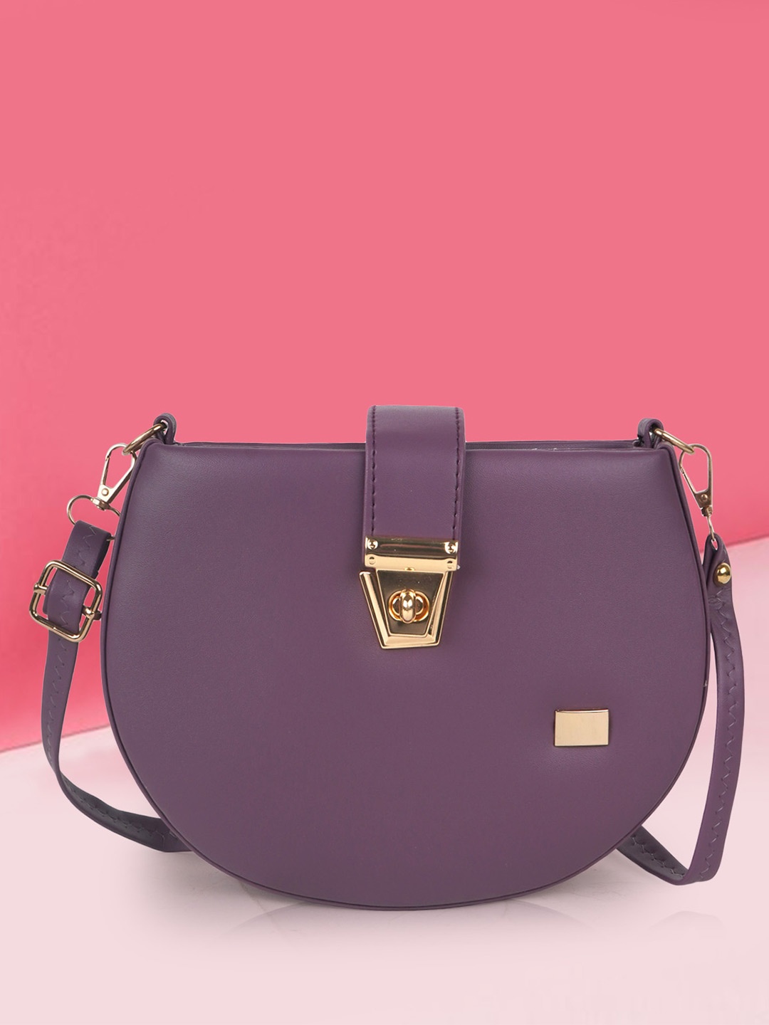 

STARWINGS Women Solid Sling Bag, Purple