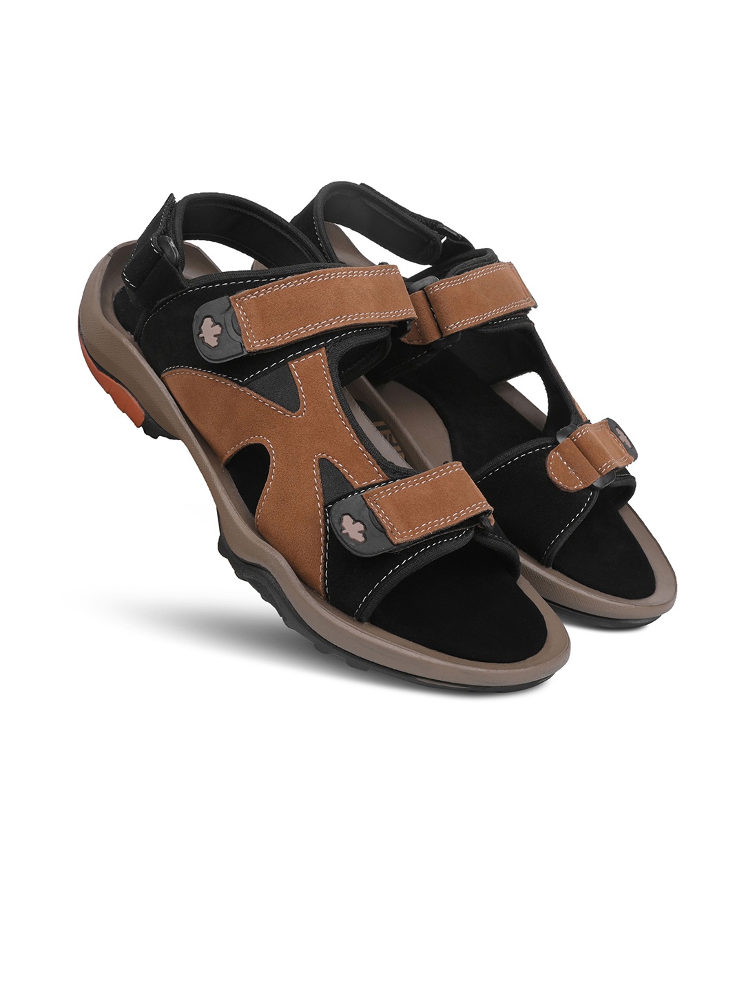 

STREETLOOK Men Comfort Sandals, Brown