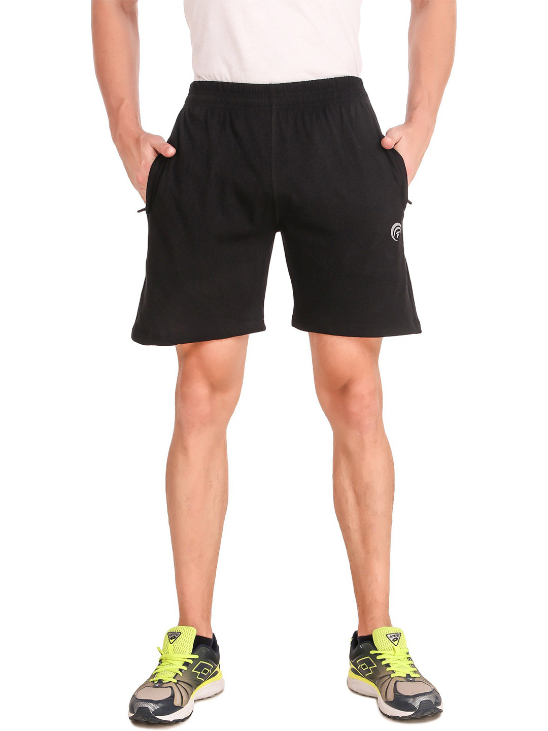 FABSTIEVE Men Mid-Rise Above Knee Regular Fit Sports Shorts