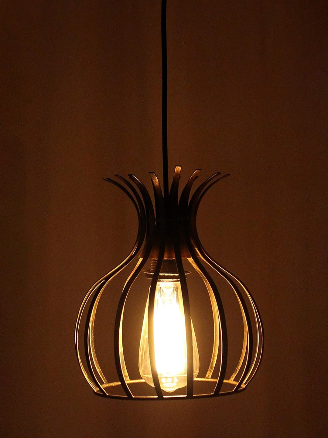 

GAUVIK Gold-Toned Traditional Ceiling Lamp