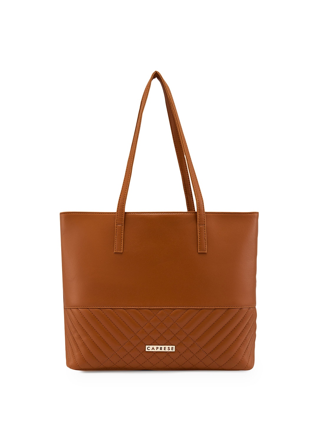 

DressBerry X CAPRESE Women Medium Tan Serene Tote Bag