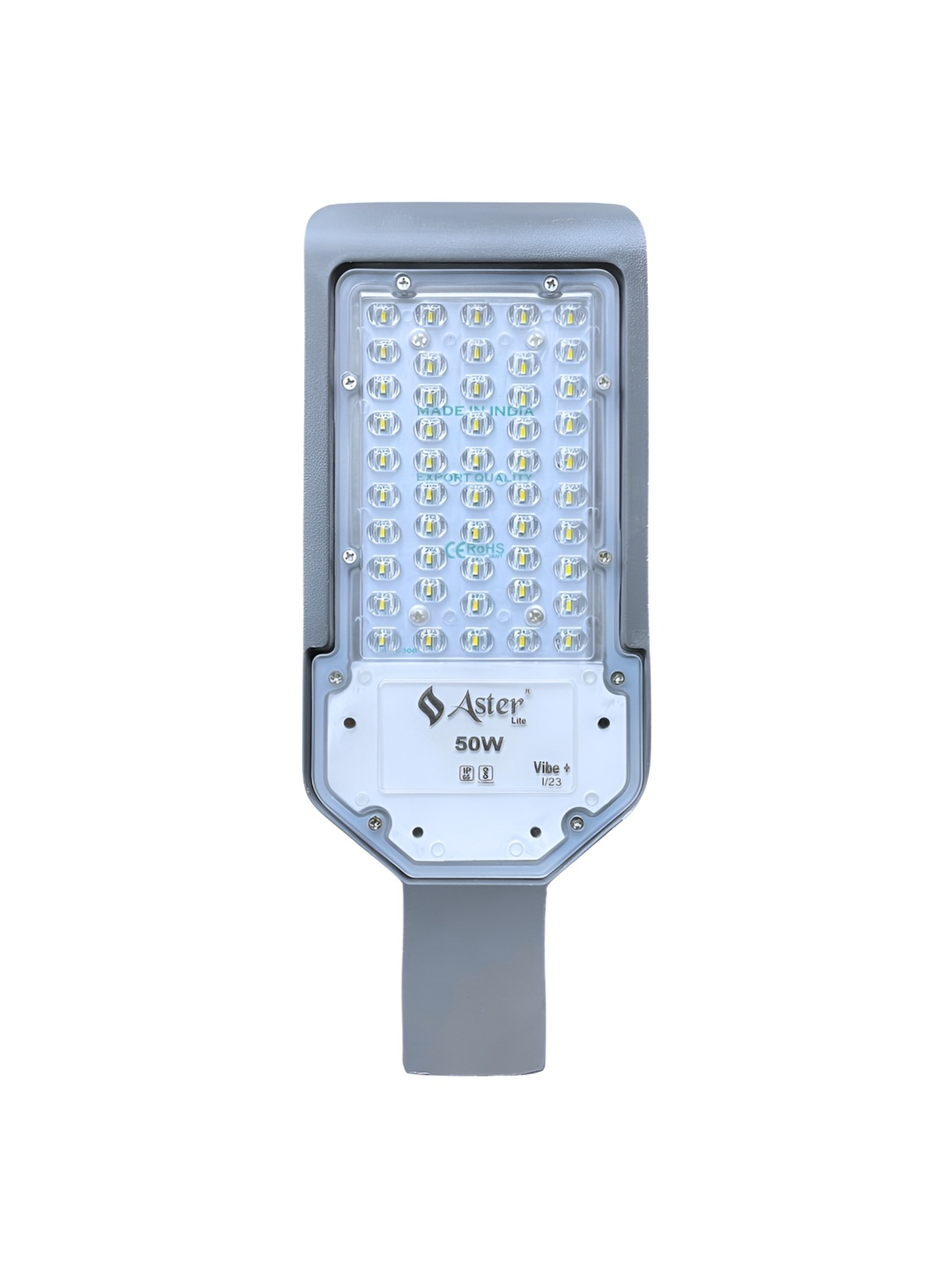 

Aster Lite White Textured LED Rectangle Waterproof Street Light- 50 Watt
