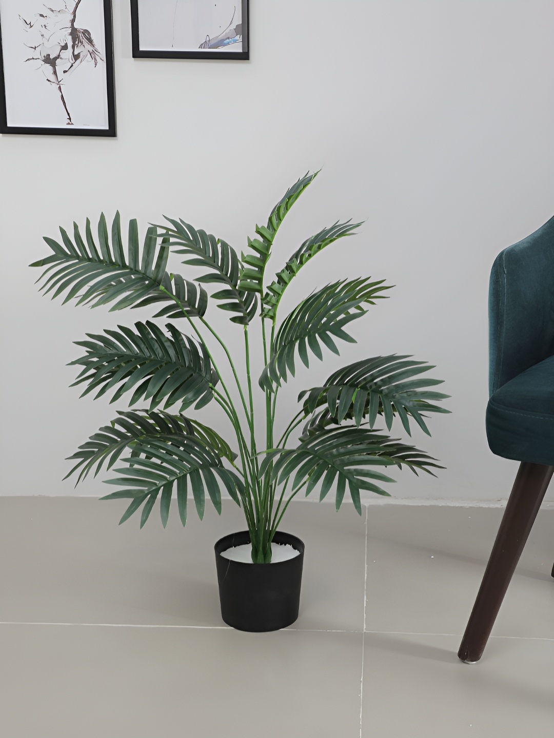 

Home Bloom Green 1 Pieces Artificial Plant With Pot