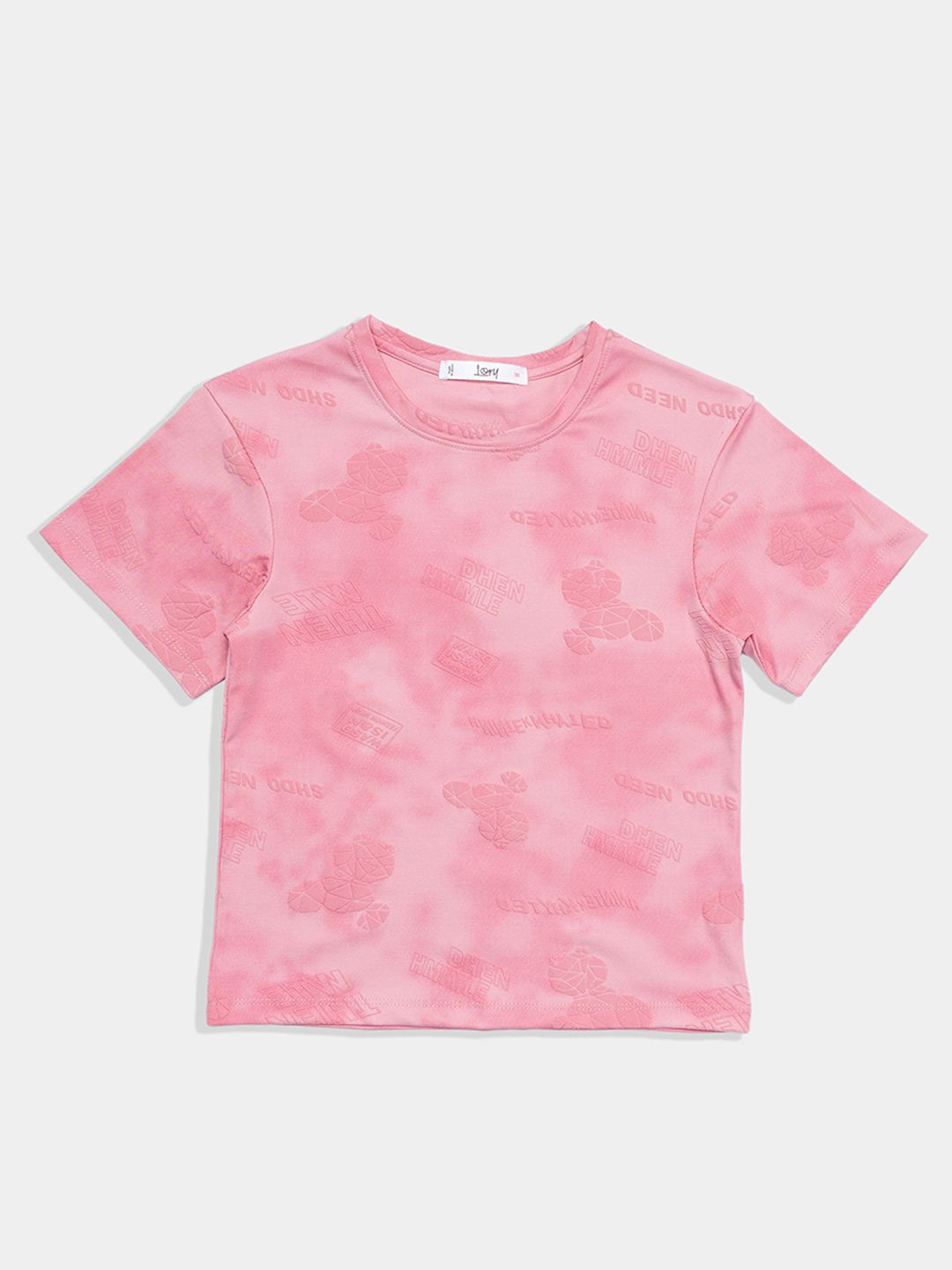 

GFO Girls Tie and Dye T-shirt, Pink