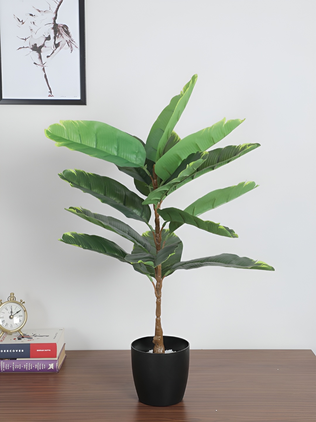 

Home Bloom Yellow 1 Pieces Artificial Plant With Pot