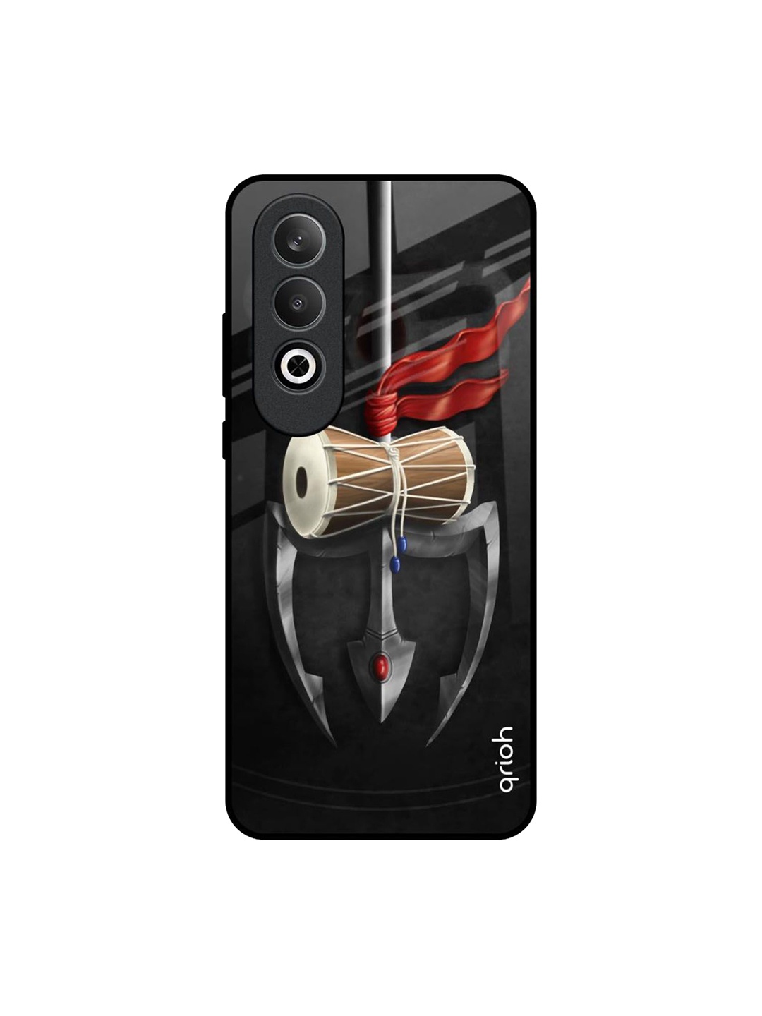 

QRIOH Power Of Lord OnePlus Nord CE4 5G Impact Resistant Back Case, Black